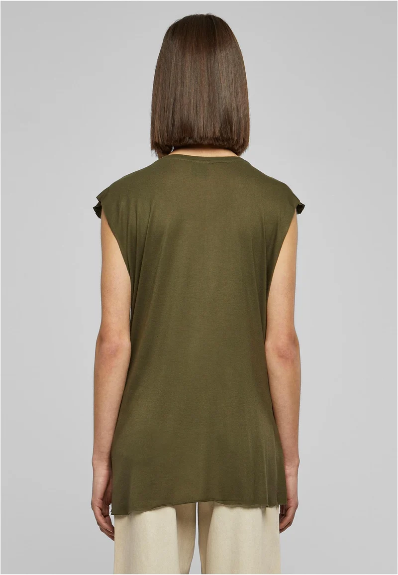 UC Shoulder Zip HiLo Tee