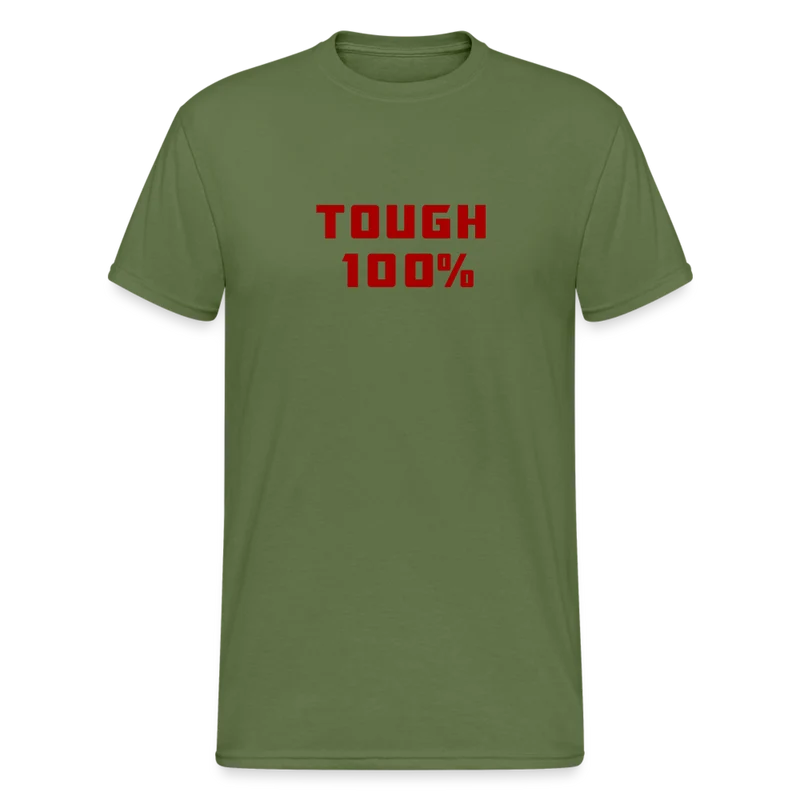 Fashion Herren Tough 100% Heavy T-Shirt Rundhals Unisex Streetwear
