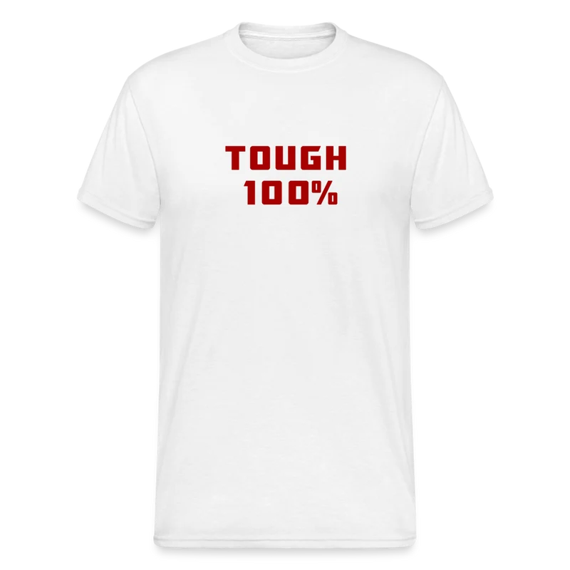 Fashion Herren Tough 100% Heavy T-Shirt Rundhals Unisex Streetwear