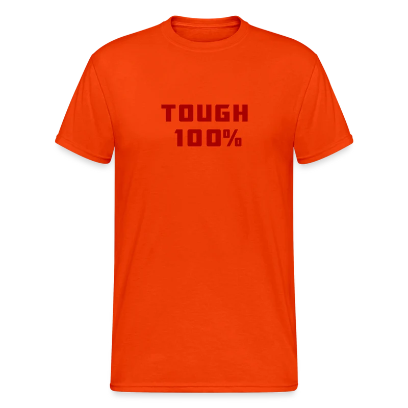 Fashion Herren Tough 100% Heavy T-Shirt Rundhals Unisex Streetwear