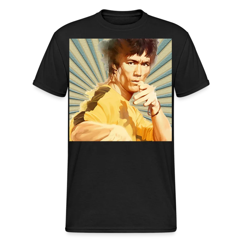 Unisex T-Shirt Streetwear Fashion Kung Fu Martial arts Bruce Lee