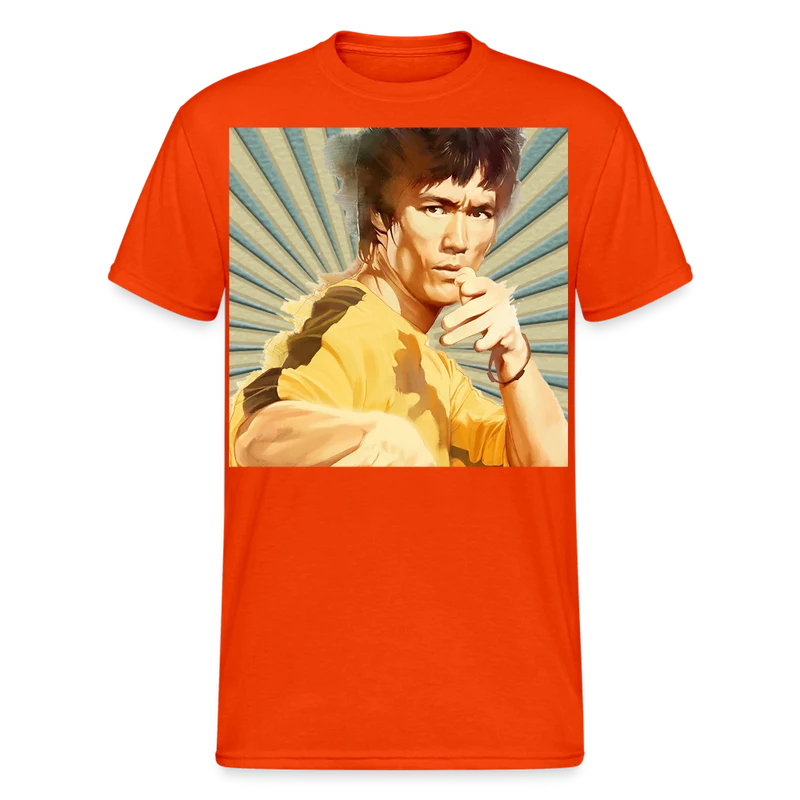 Unisex T-Shirt Streetwear Fashion Kung Fu Martial arts Bruce Lee