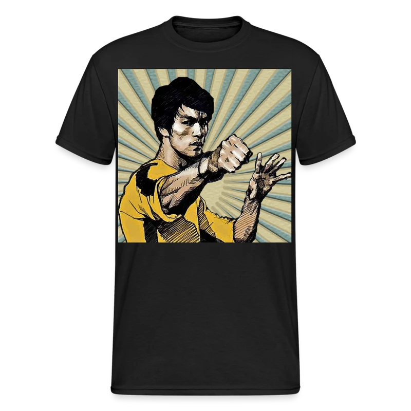 Unisex T-Shirt Streetwear Fashion Kung Fu Martial arts Bruce Lee