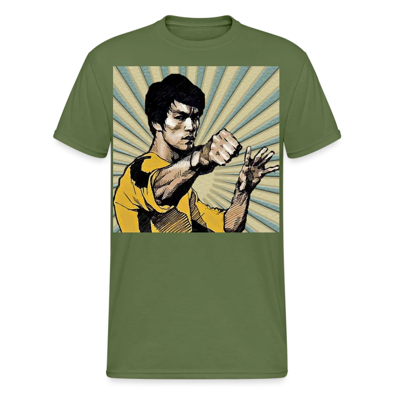 Unisex T-Shirt Streetwear Fashion Kung Fu Martial arts Bruce Lee