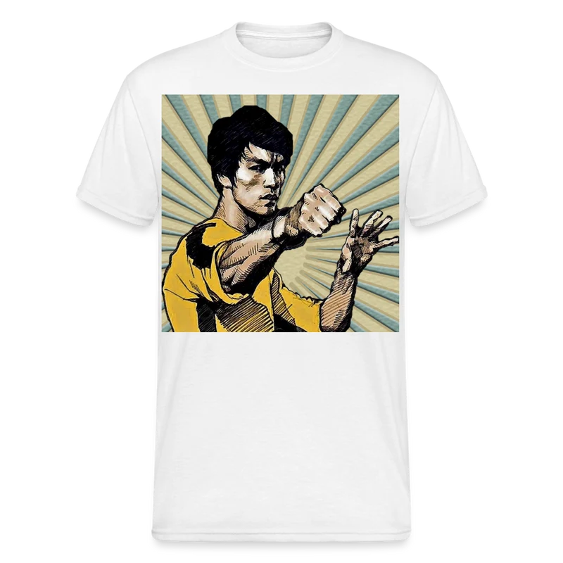 Unisex T-Shirt Streetwear Fashion Kung Fu Martial arts Bruce Lee