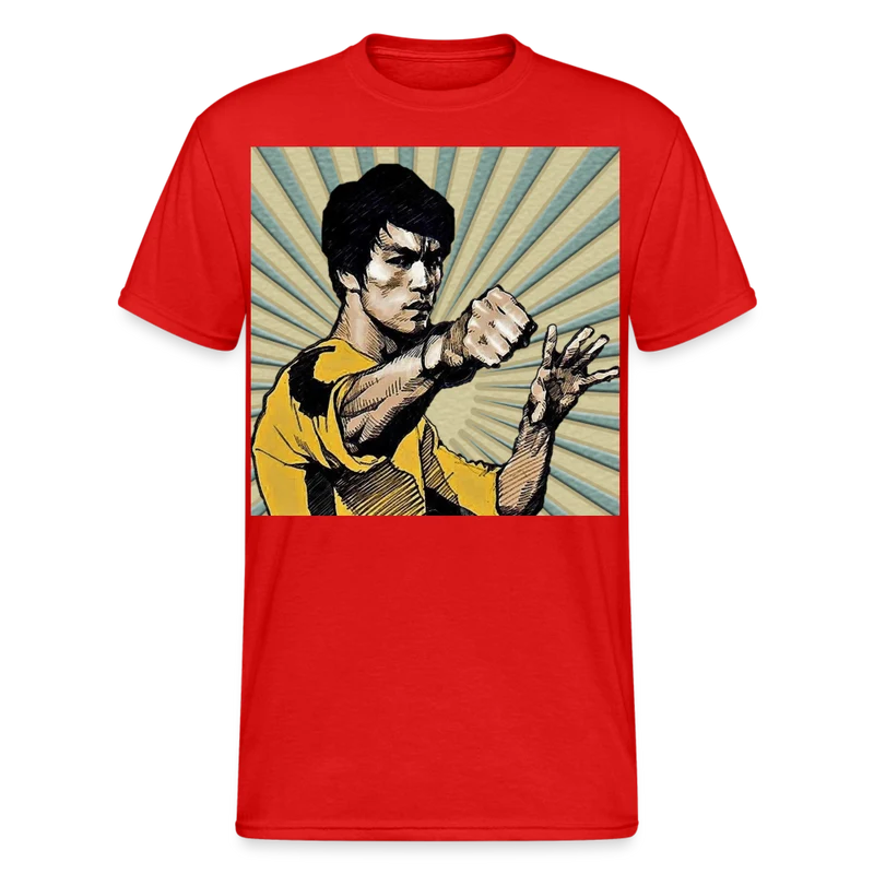 Unisex T-Shirt Streetwear Fashion Kung Fu Martial arts Bruce Lee