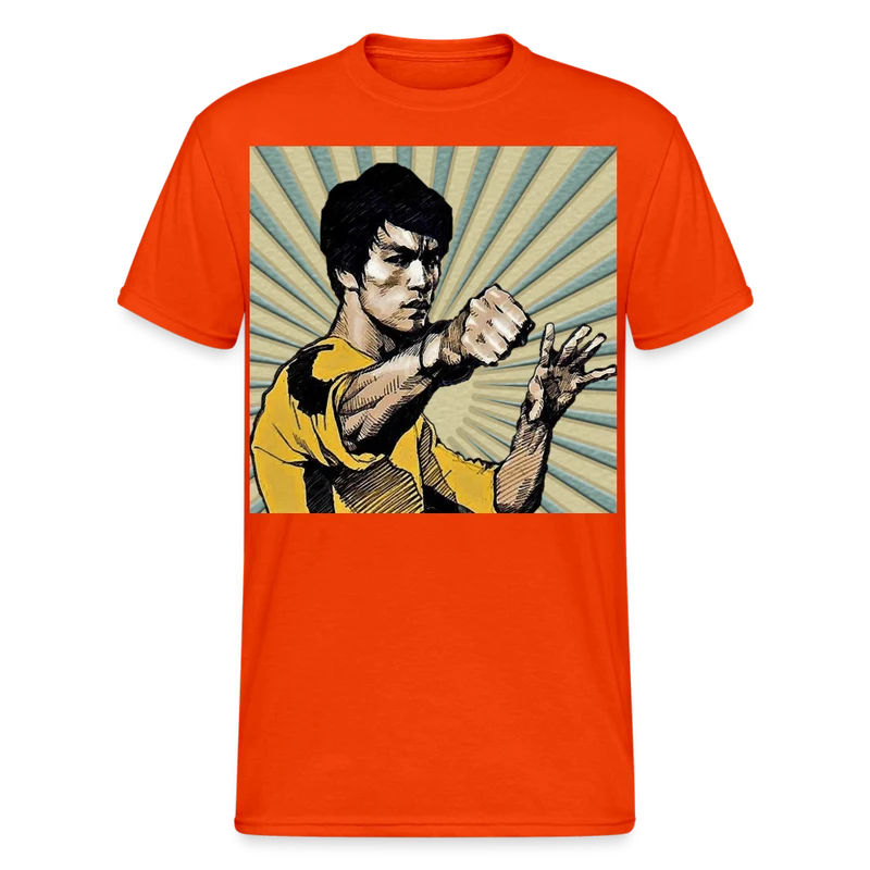 Unisex T-Shirt Streetwear Fashion Kung Fu Martial arts Bruce Lee
