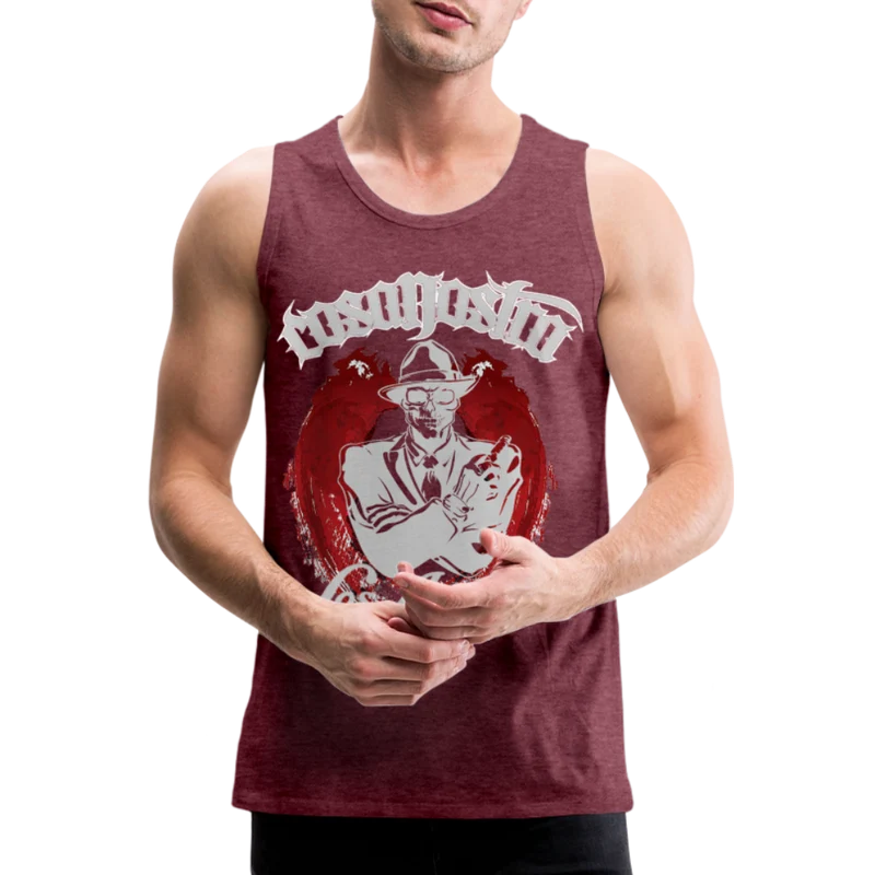 Tanktop T-Shirt COSANOSTRA Muskelshirt Achselshirt Sport Basic Herren