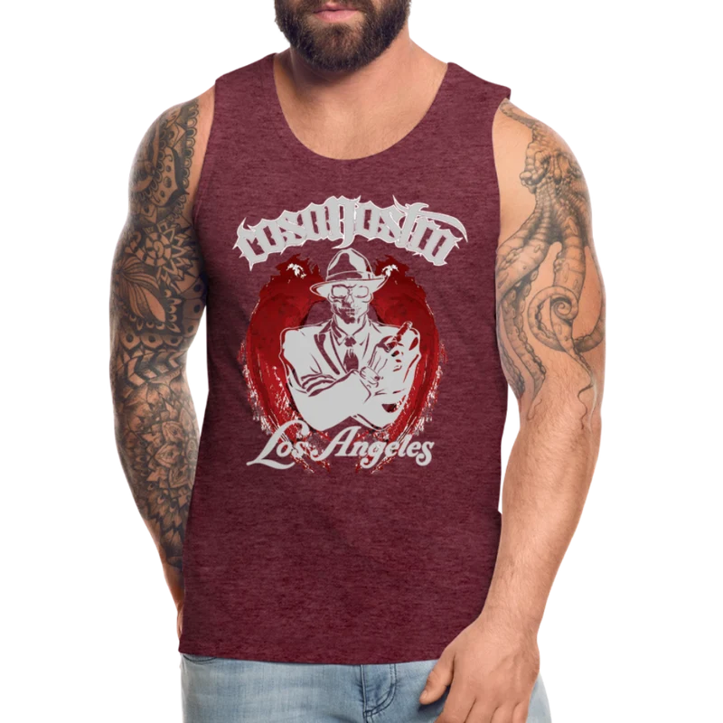 Tanktop T-Shirt COSANOSTRA Muskelshirt Achselshirt Sport Basic Herren
