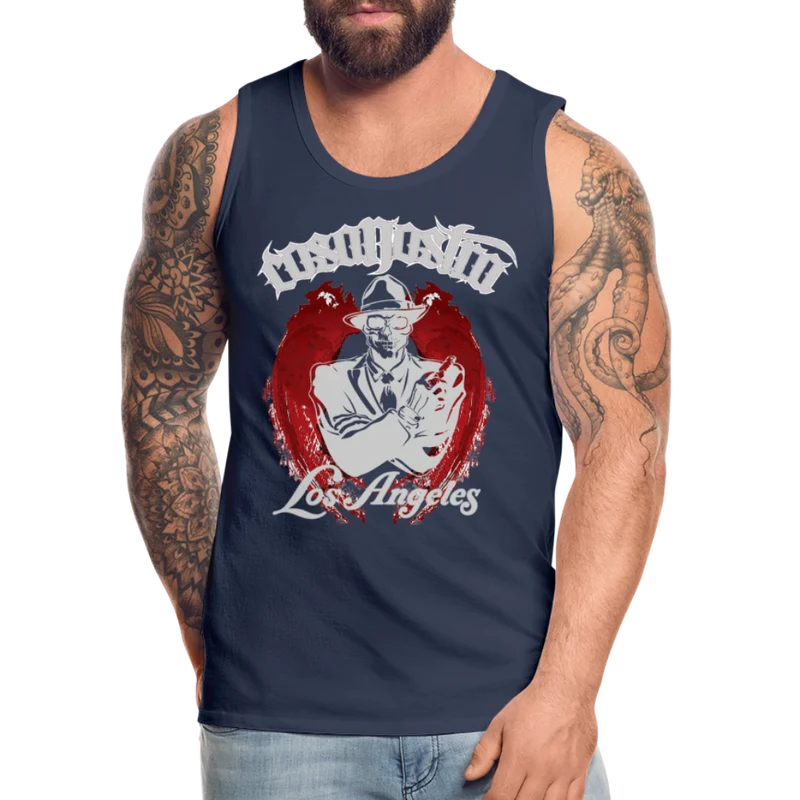 Tanktop T-Shirt COSANOSTRA Muskelshirt Achselshirt Sport Basic Herren