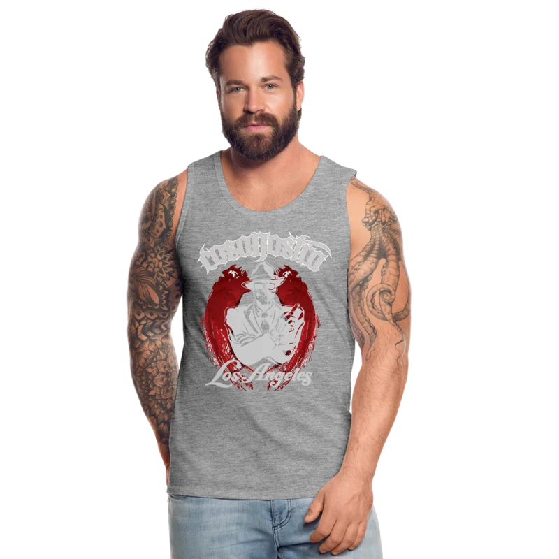Tanktop T-Shirt COSANOSTRA Muskelshirt Achselshirt Sport Basic Herren
