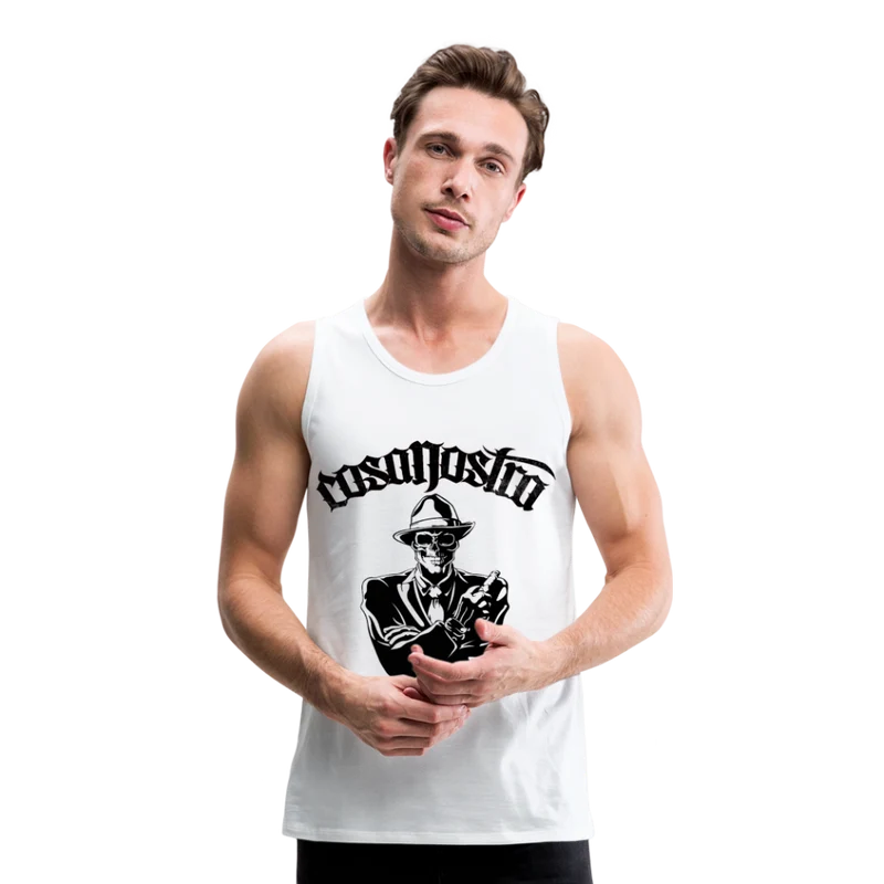 Tanktop T-Shirt COSANOSTRA Muskelshirt Achselshirt Sport Basic Herren