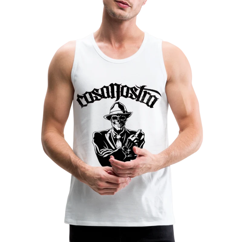Tanktop T-Shirt COSANOSTRA Muskelshirt Achselshirt Sport Basic Herren