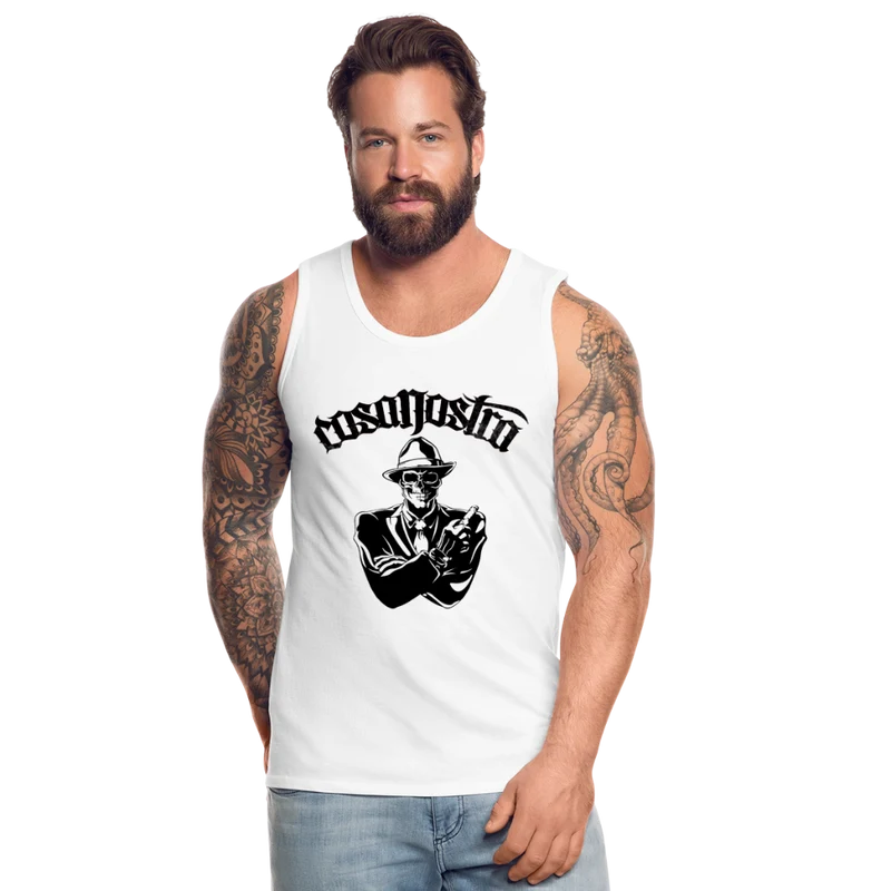 Tanktop T-Shirt COSANOSTRA Muskelshirt Achselshirt Sport Basic Herren