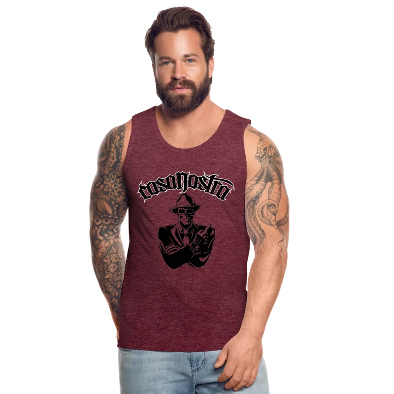 Tanktop T-Shirt COSANOSTRA Muskelshirt Achselshirt Sport Basic Herren