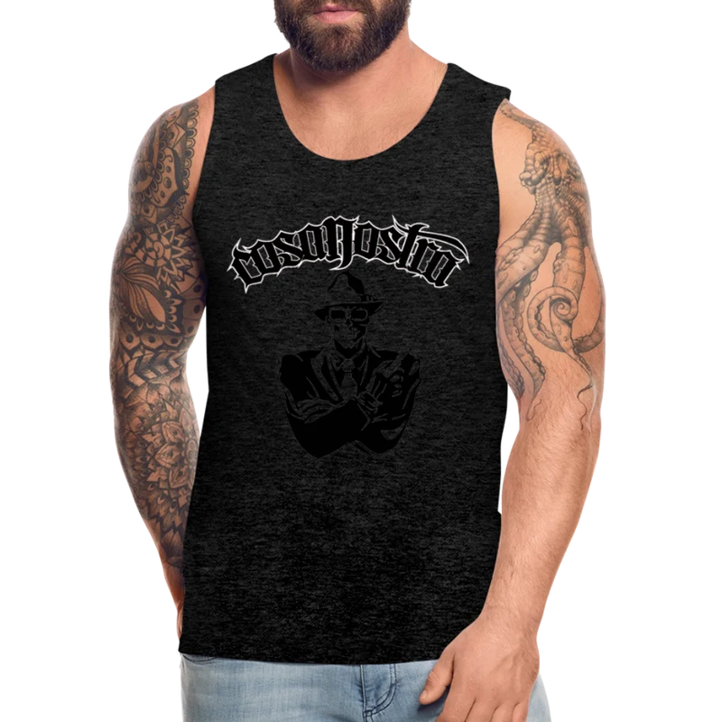 Tanktop T-Shirt COSANOSTRA Muskelshirt Achselshirt Sport Basic Herren