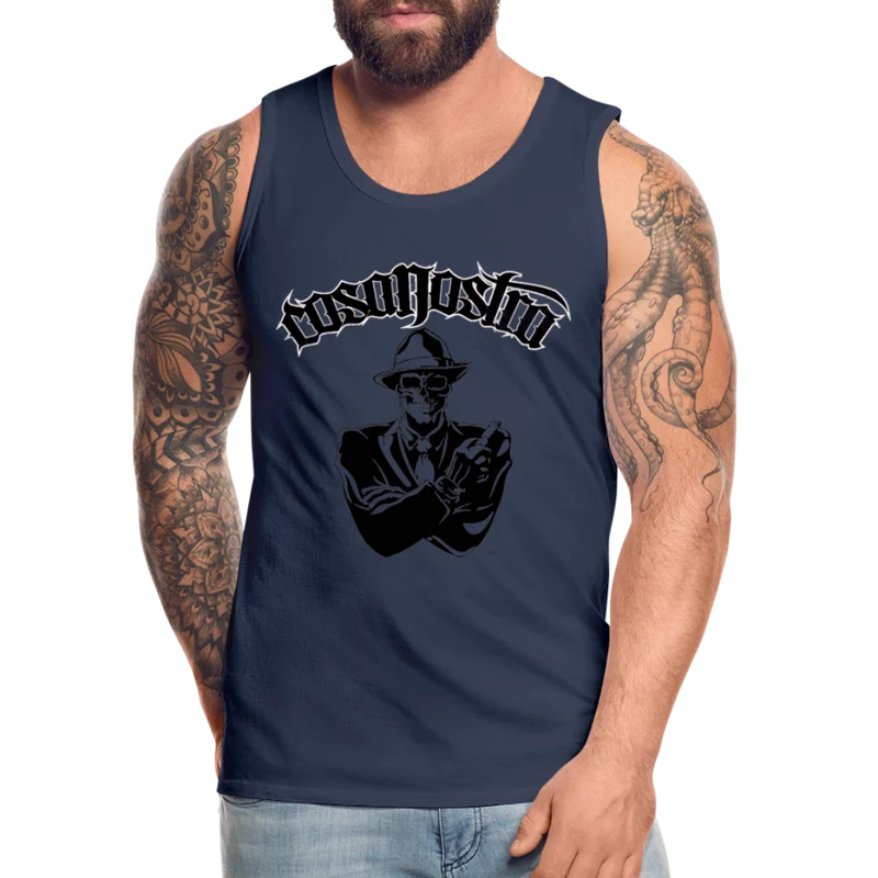 Tanktop T-Shirt COSANOSTRA Muskelshirt Achselshirt Sport Basic Herren