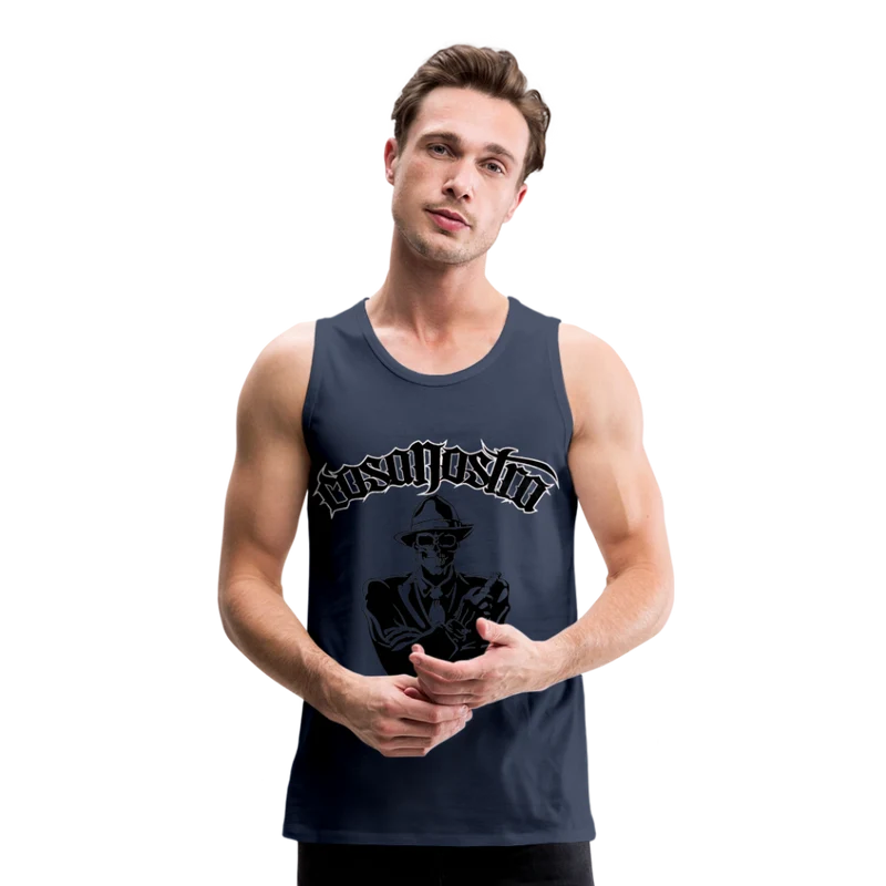 Tanktop T-Shirt COSANOSTRA Muskelshirt Achselshirt Sport Basic Herren