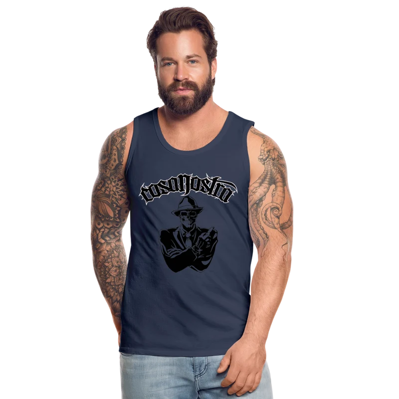 Tanktop T-Shirt COSANOSTRA Muskelshirt Achselshirt Sport Basic Herren