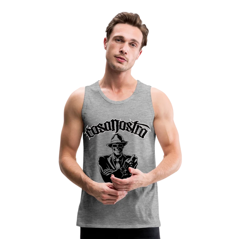 Tanktop T-Shirt COSANOSTRA Muskelshirt Achselshirt Sport Basic Herren