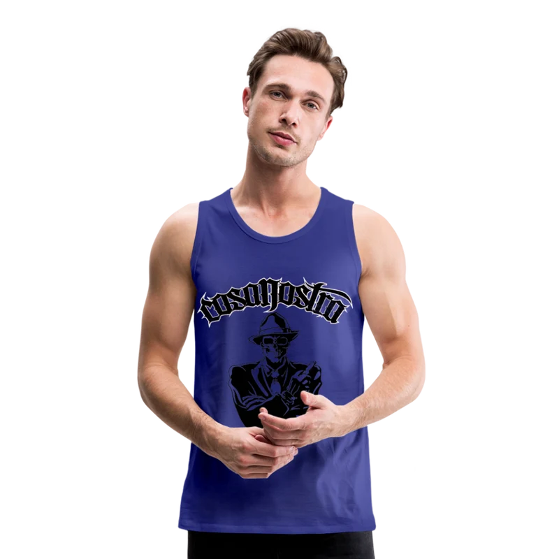 Tanktop T-Shirt COSANOSTRA Muskelshirt Achselshirt Sport Basic Herren