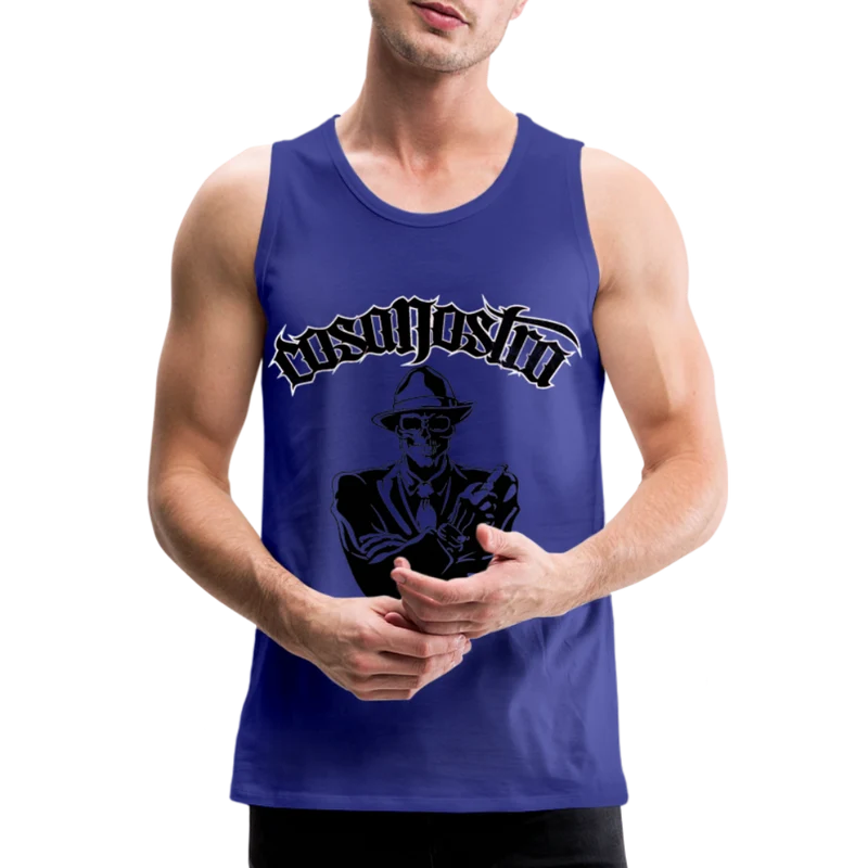 Tanktop T-Shirt COSANOSTRA Muskelshirt Achselshirt Sport Basic Herren