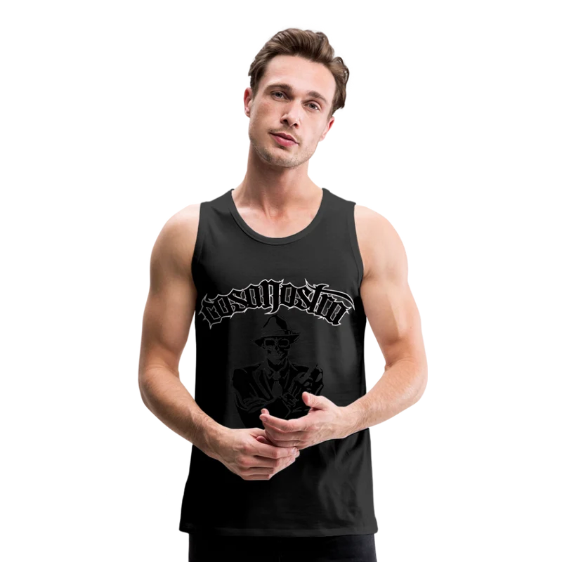 Tanktop T-Shirt COSANOSTRA Muskelshirt Achselshirt Sport Basic Herren