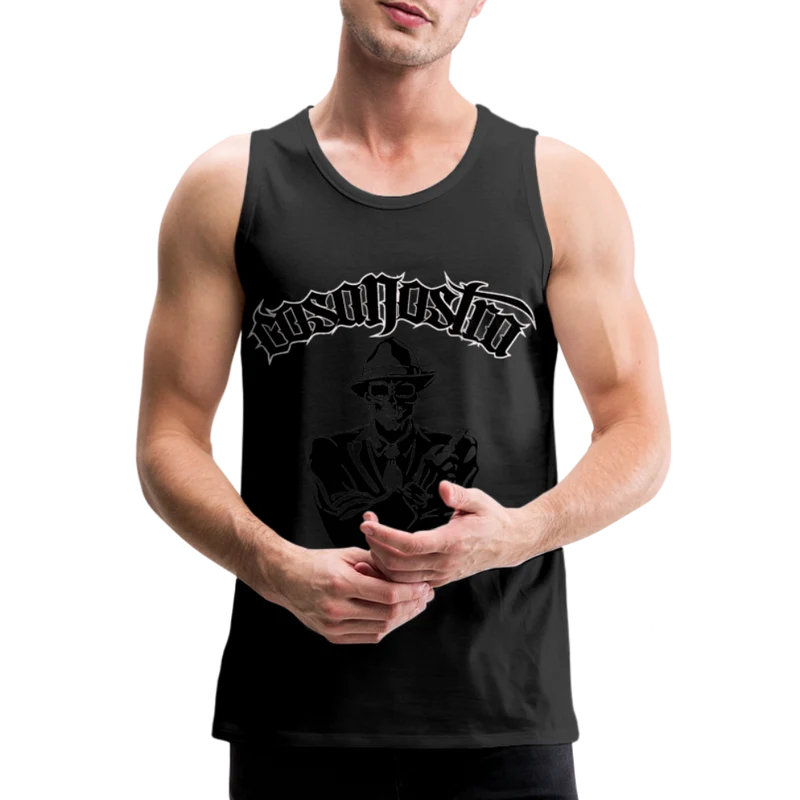 Tanktop T-Shirt COSANOSTRA Muskelshirt Achselshirt Sport Basic Herren