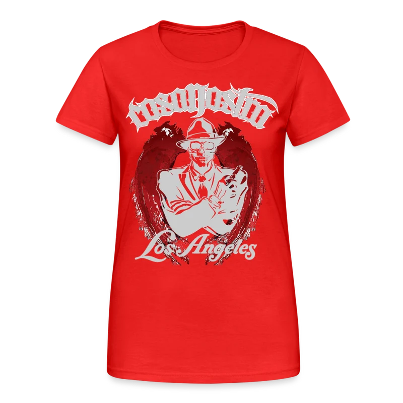 Frauen COSANOSTRA T-Shirt Rundhals Unisex Streetwear Gildan 100% Baumwolle