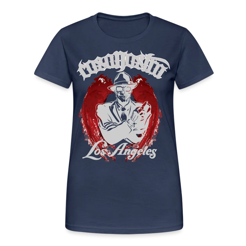 Frauen COSANOSTRA T-Shirt Rundhals Unisex Streetwear Gildan 100% Baumwolle