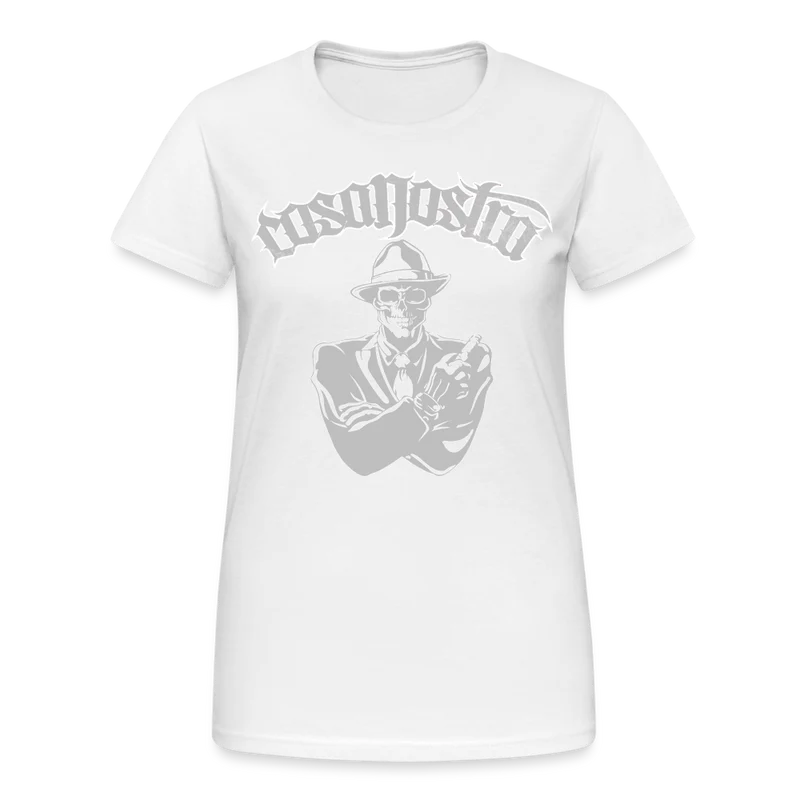 Frauen COSANOSTRA T-Shirt Rundhals Unisex Streetwear Gildan 100% Baumwolle