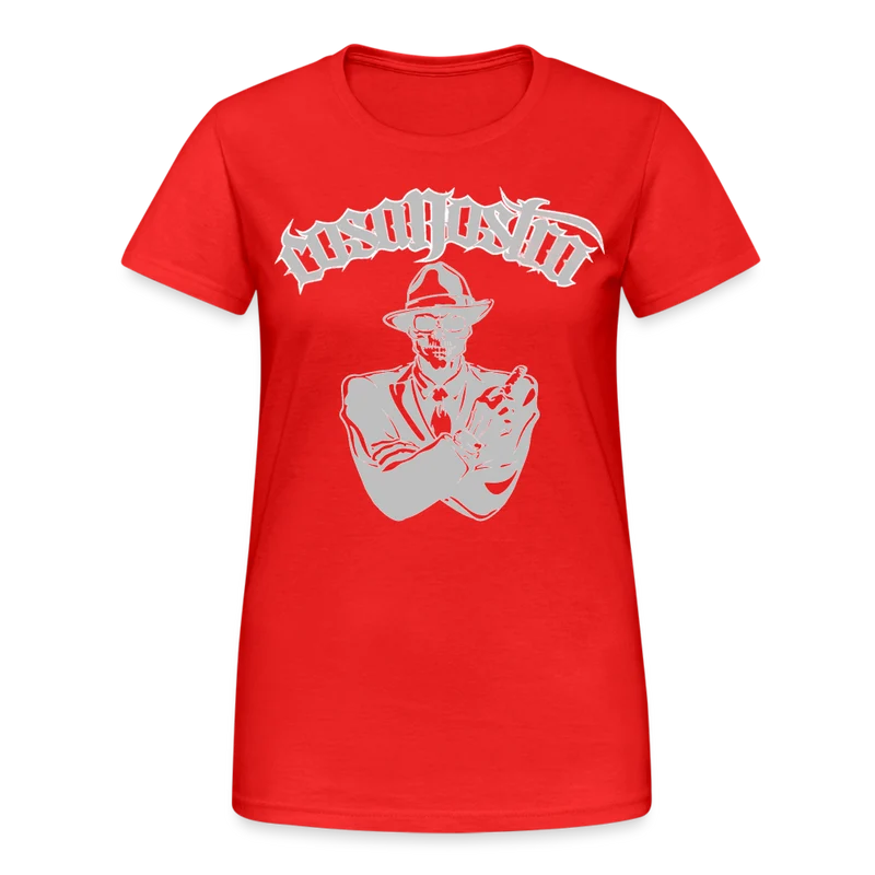 Frauen COSANOSTRA T-Shirt Rundhals Unisex Streetwear Gildan 100% Baumwolle