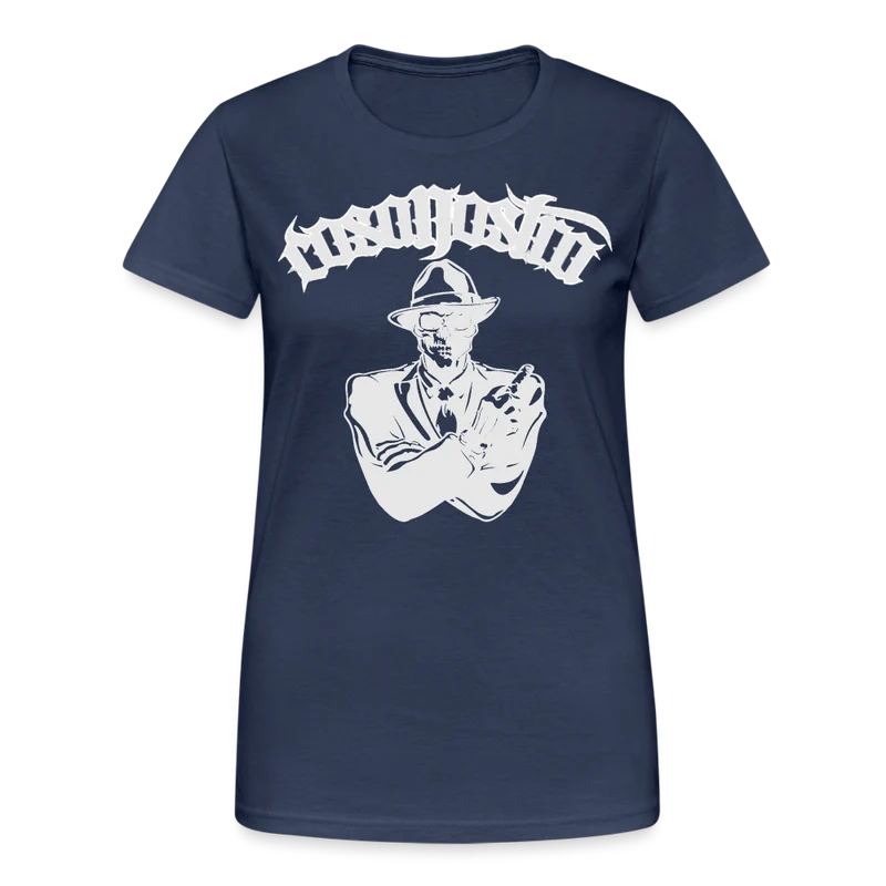 Frauen COSANOSTRA T-Shirt Rundhals Unisex Streetwear Gildan 100% Baumwolle