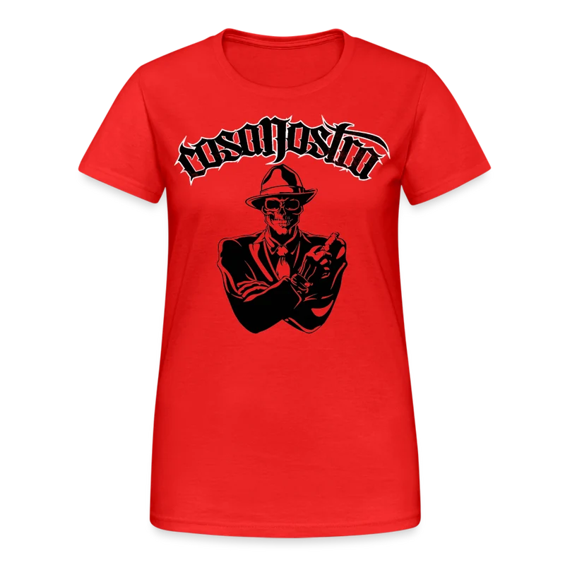 Frauen COSANOSTRA T-Shirt Rundhals Unisex Streetwear Gildan 100% Baumwolle