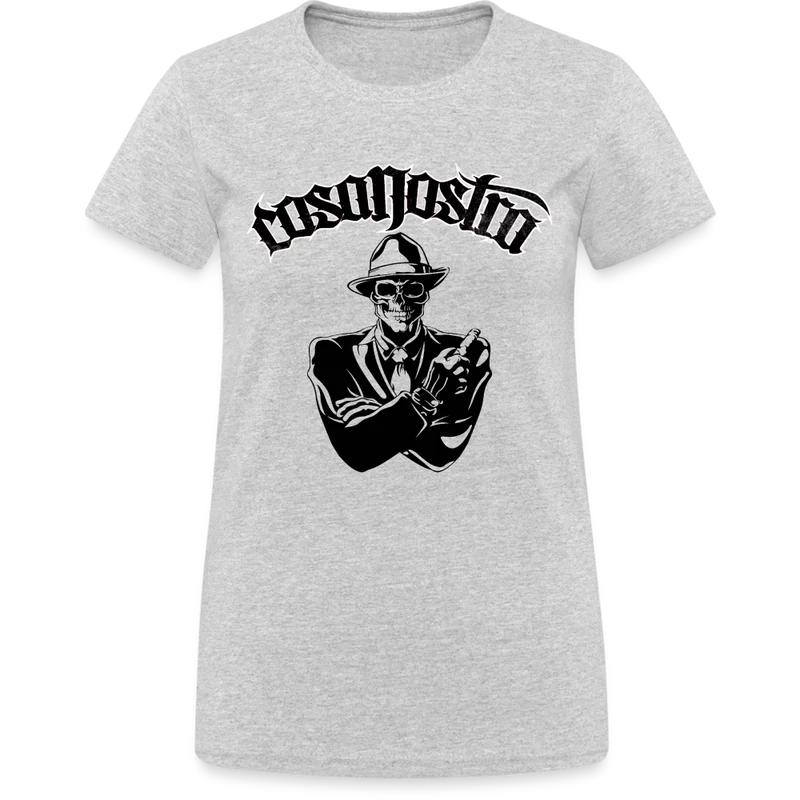 Frauen COSANOSTRA T-Shirt Rundhals Unisex Streetwear Gildan 100% Baumwolle