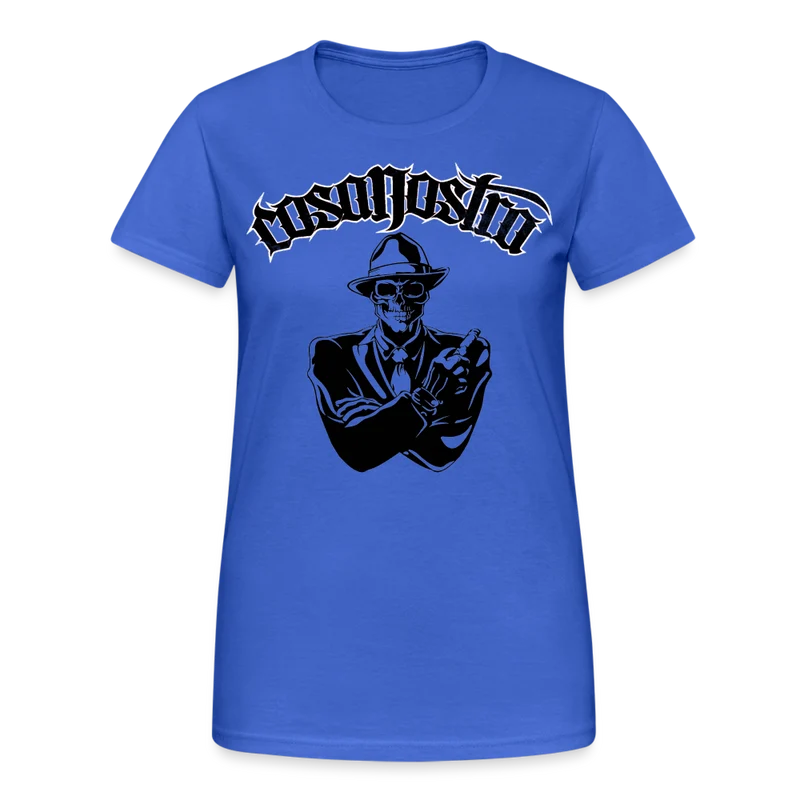 Frauen COSANOSTRA T-Shirt Rundhals Unisex Streetwear Gildan 100% Baumwolle