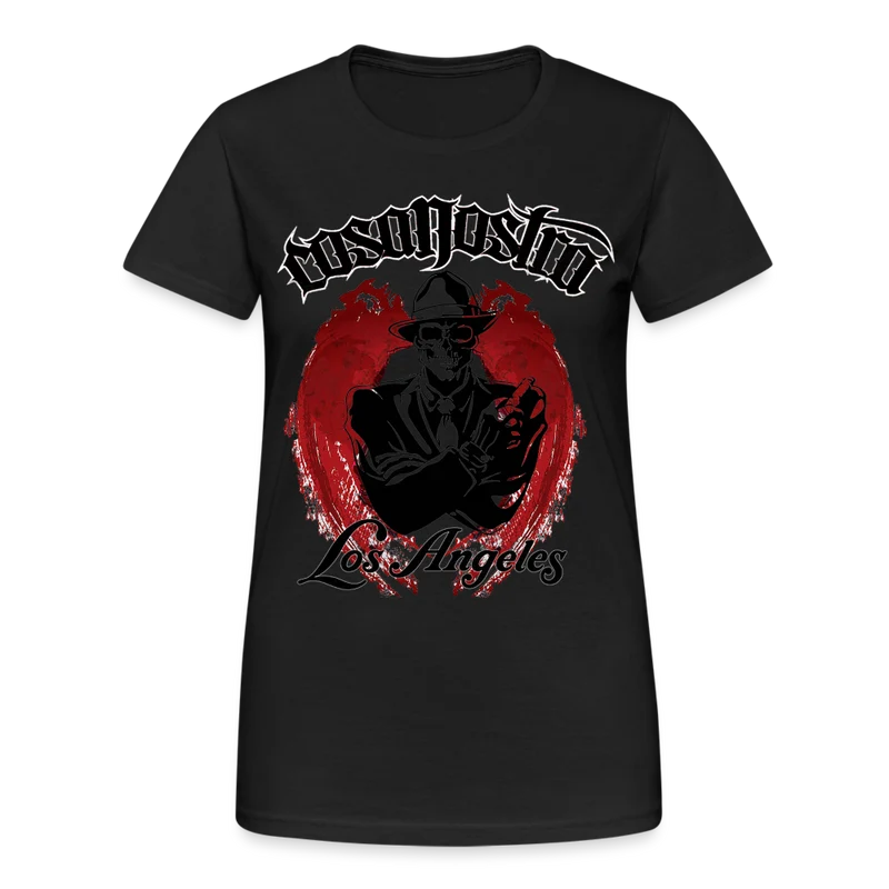 Frauen COSANOSTRA T-Shirt Rundhals Unisex Streetwear Gildan 100% Baumwolle