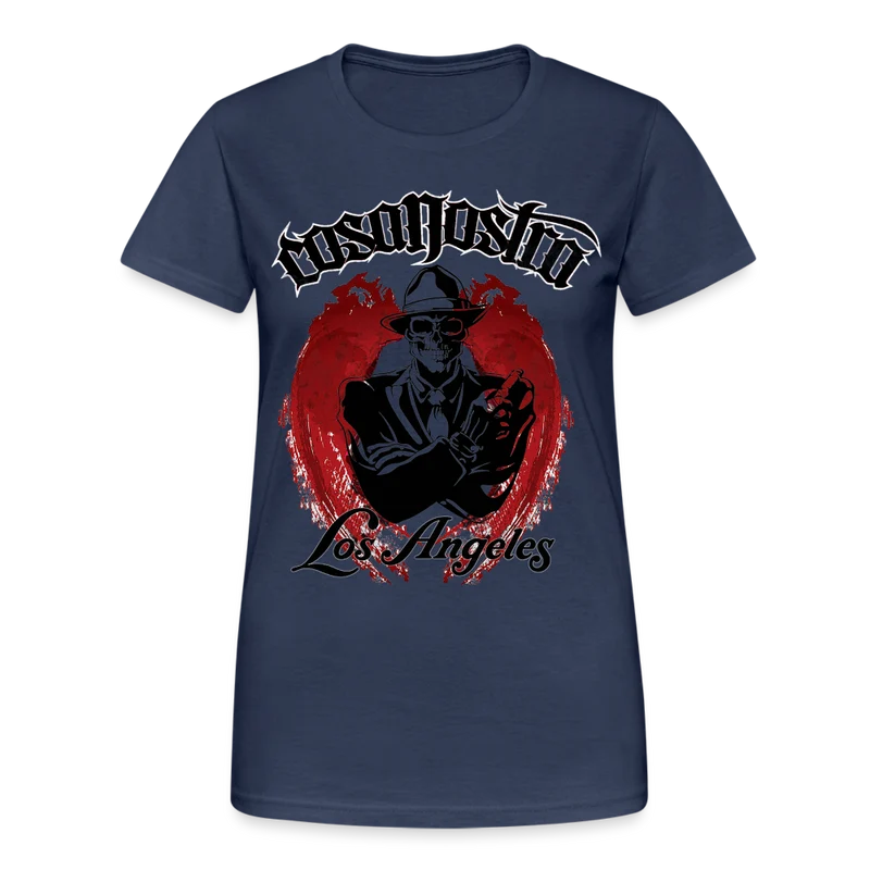 Frauen COSANOSTRA T-Shirt Rundhals Unisex Streetwear Gildan 100% Baumwolle