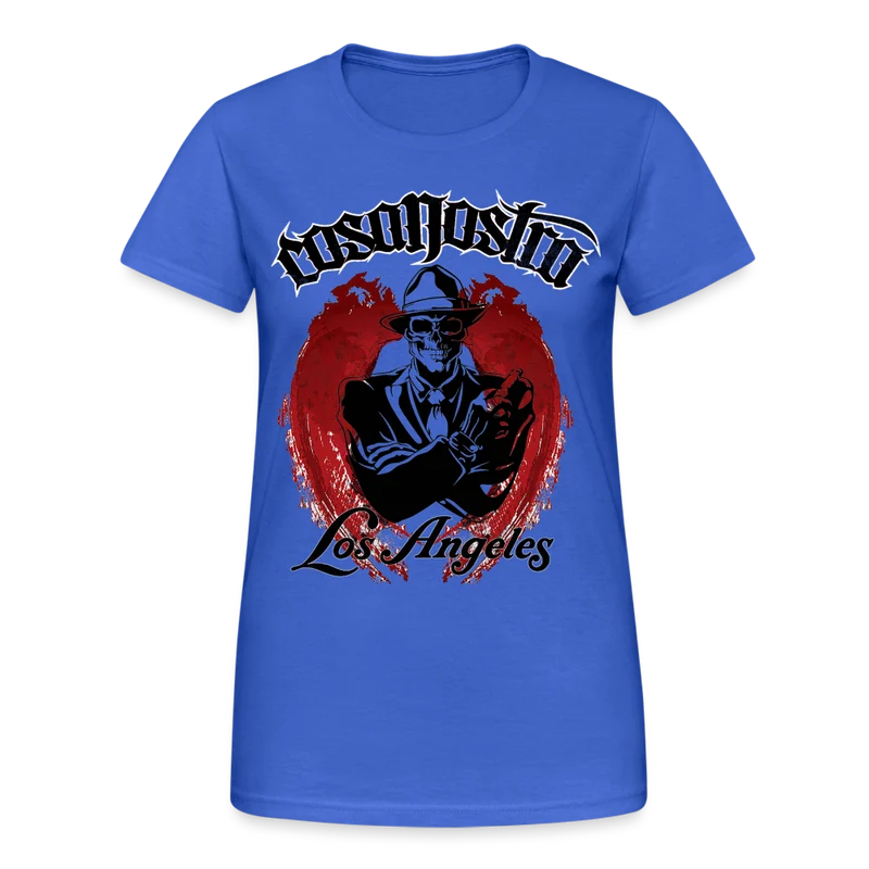 Frauen COSANOSTRA T-Shirt Rundhals Unisex Streetwear Gildan 100% Baumwolle