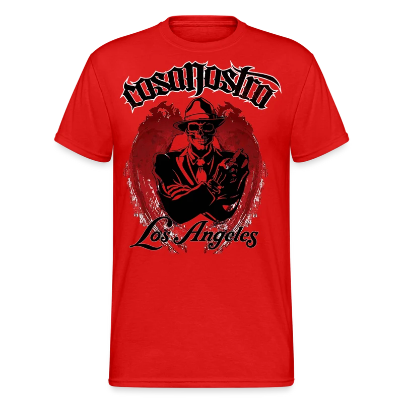 Herren COSA NOSTRA T-Shirt Rundhals Unisex Streetwear Gildan 100% Baumwolle