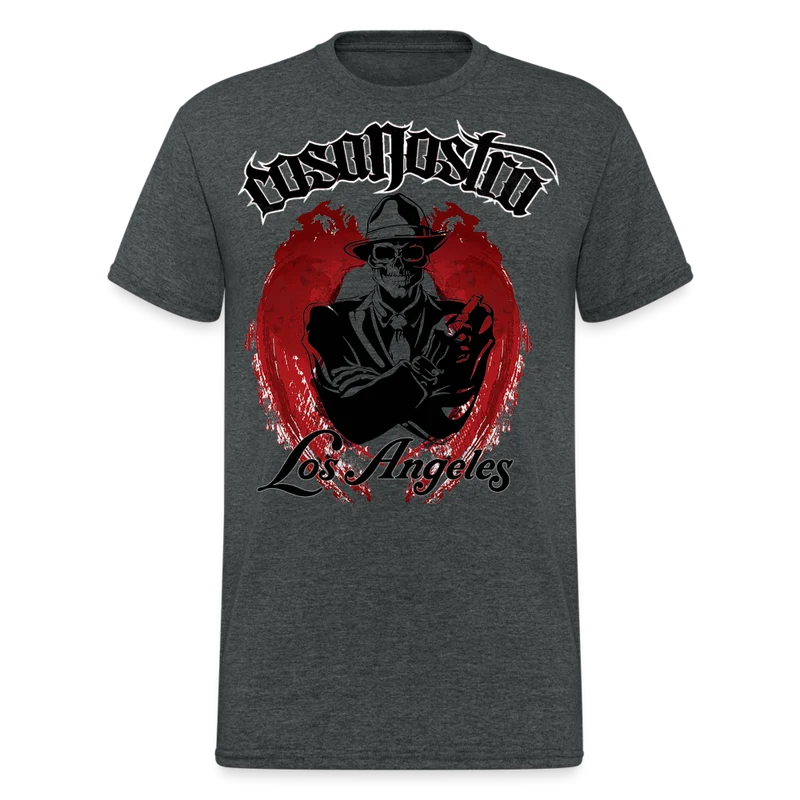 Herren COSA NOSTRA T-Shirt Rundhals Unisex Streetwear Gildan 100% Baumwolle
