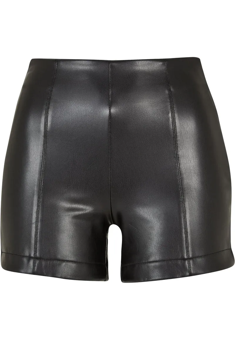 UC Synthetic Leather Shorts