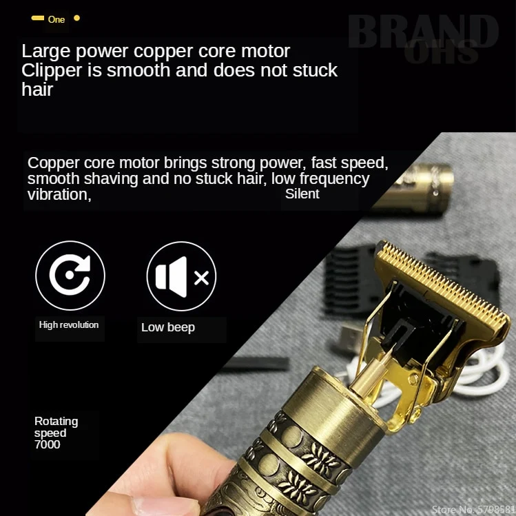 Profi Haarschneidemaschine Haarschneider Rasierer Hair Clipper Bart Trimmer