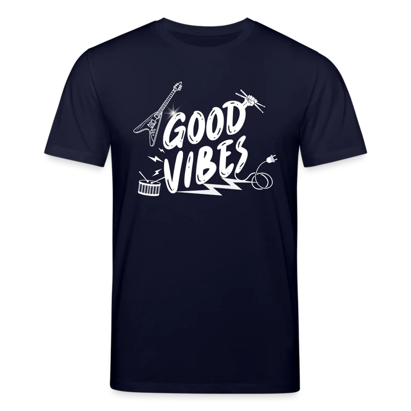 Männer Bio-T-Shirt von Stanley & Stella Good Vibes