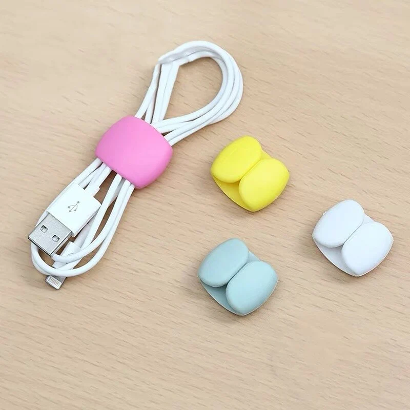 4 Stück Kabelclip Kabel Organizer Kabelschelle Kabelklemme Kabelhalter