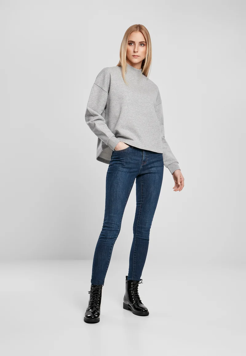 UC Oversized High Neck Crew