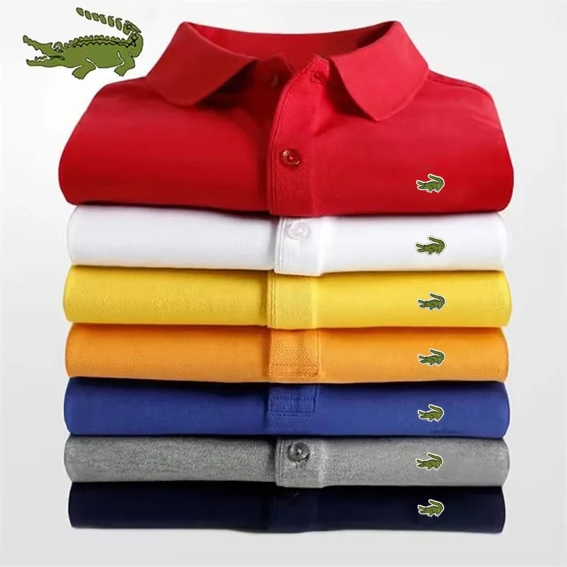 Herren Poloshirt Kontrast Kragen Polo Kurzarm Slim Fit Hemd Polohemd T-Shirt NEU