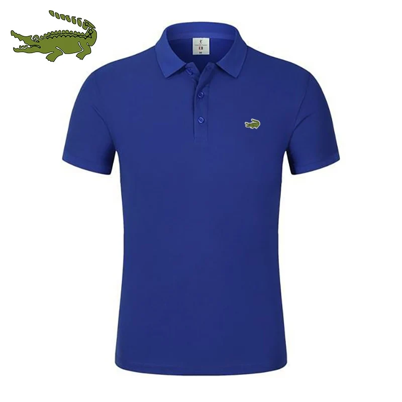 Herren Poloshirt Kontrast Kragen Polo Kurzarm Slim Fit Hemd Polohemd T-Shirt NEU