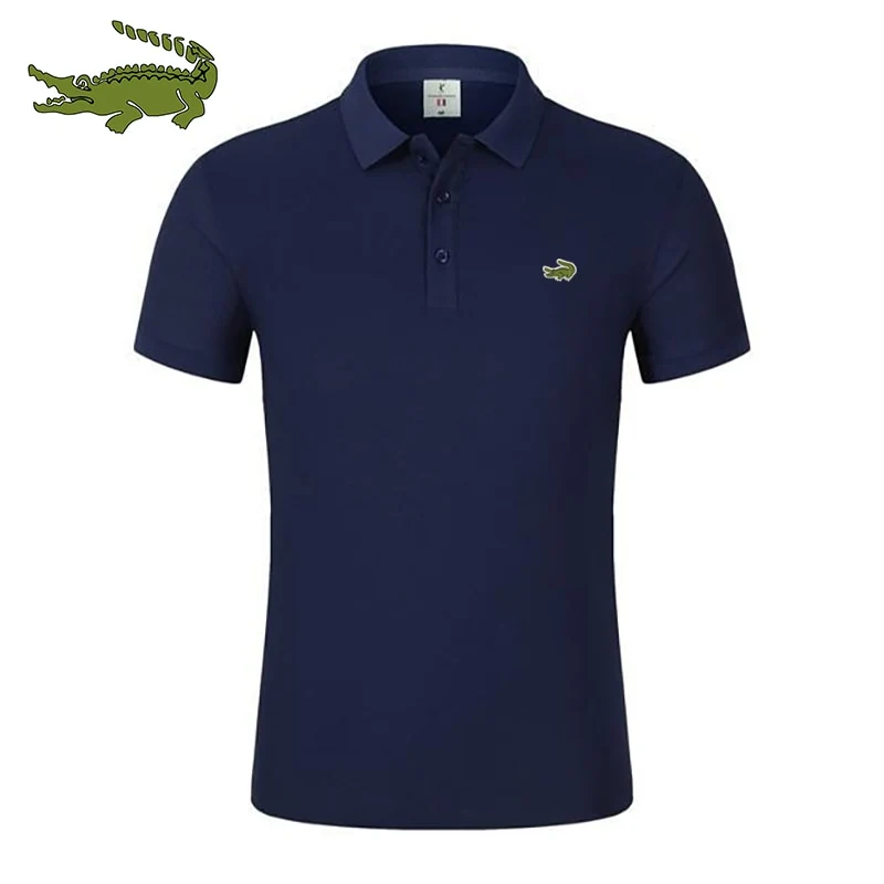 Herren Poloshirt Kontrast Kragen Polo Kurzarm Slim Fit Hemd Polohemd T-Shirt NEU