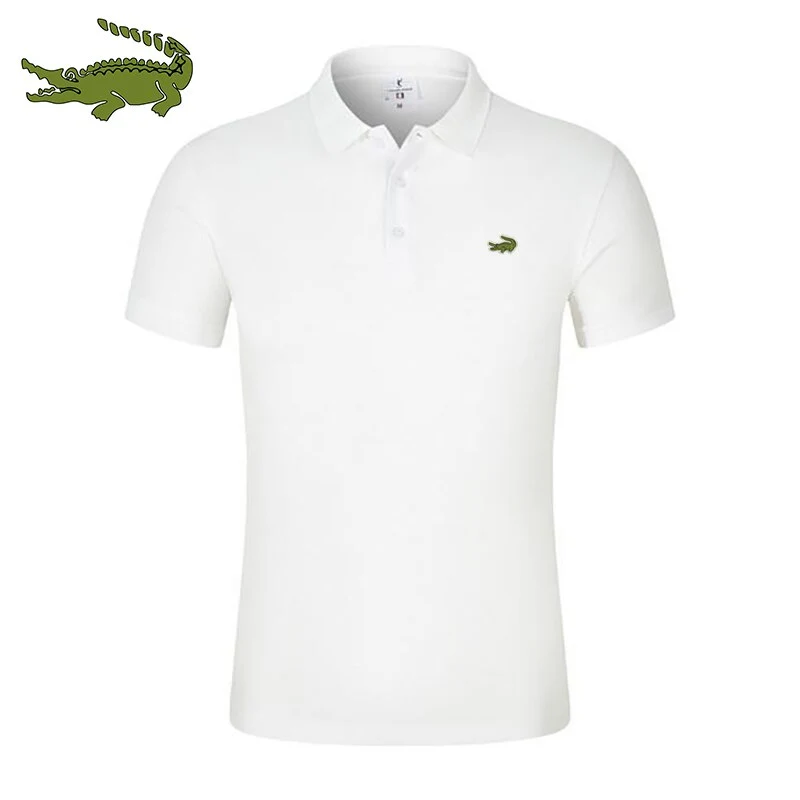 Herren Poloshirt Kontrast Kragen Polo Kurzarm Slim Fit Hemd Polohemd T-Shirt NEU